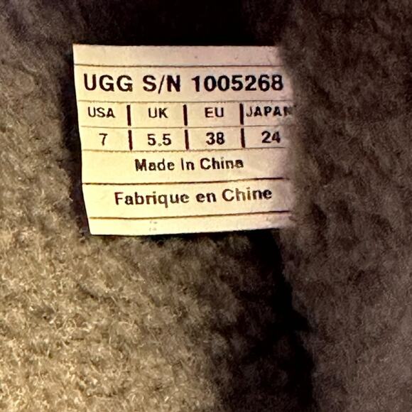 NWT!! UGG Black Fur Lined Knee Boot - Picture 5 of 9